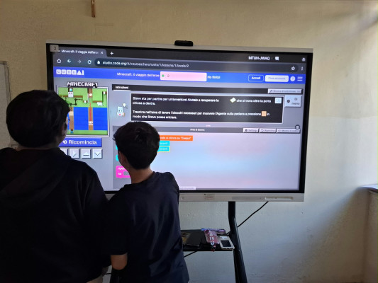 The Coding School Lab Minecraft